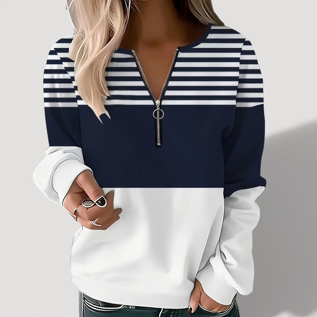 Navy Blue-White / 5XL