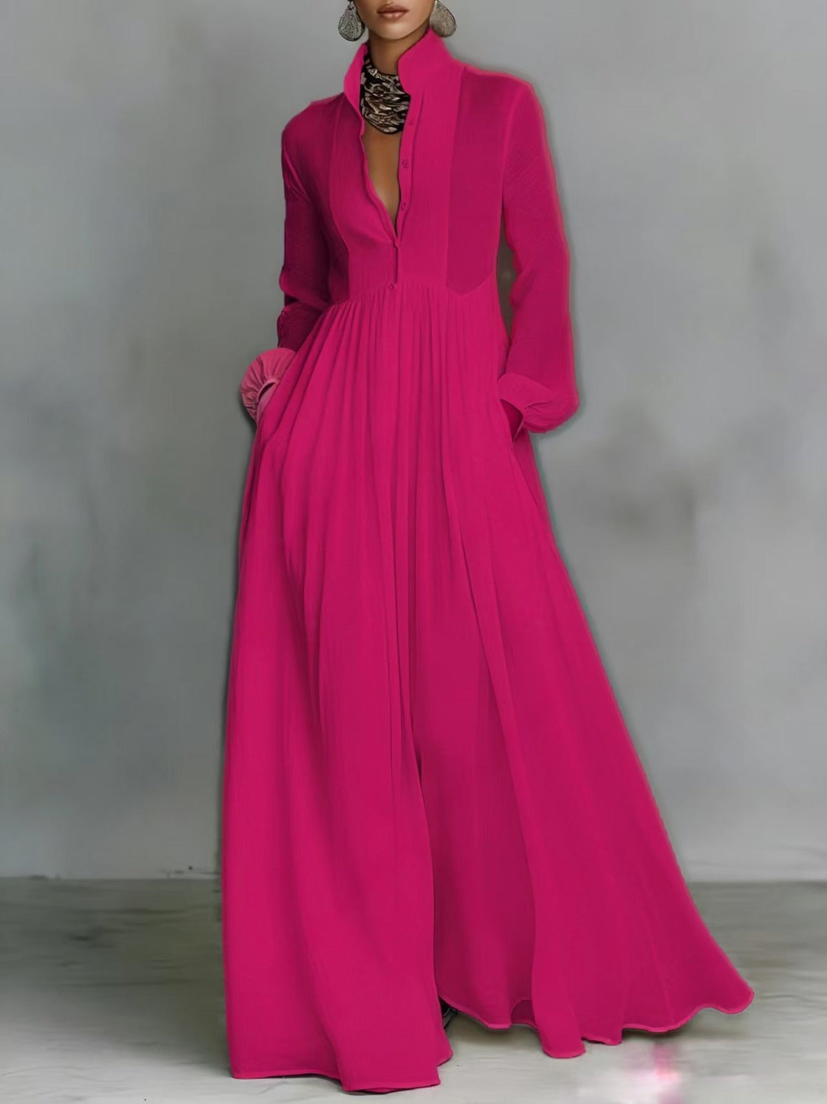 Dark Pink / UK 18 (3XL)